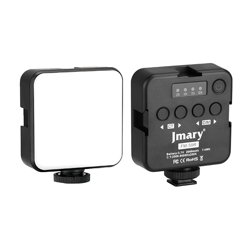 Jmary FM-59R Telefon-Kamera Üstü Pilli Aydınlatma Işığı Jmary FM-59R Telefon-Kamera Üstü Pilli Aydınlatma Işığı